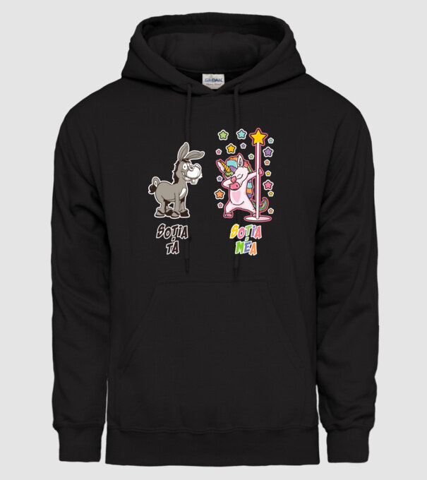 soția ta - soția mea model negru pe tricou