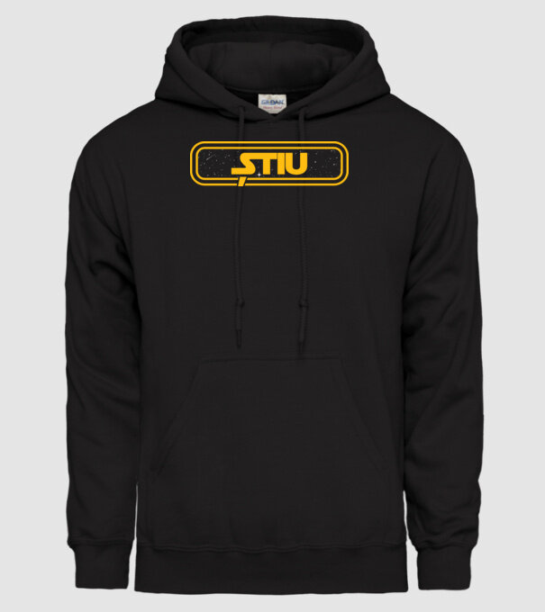 Starwars couple shirt model negru pe tricou