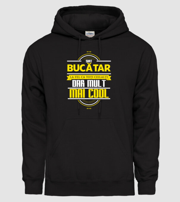 Sunt bucătar, la fel ca toți ceilalți, dar mult mai cool model negru pe tricou
