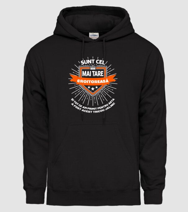 Sunt cea mai tare croitoreasă și tot ce am primit pentru asta a fost acest tricou jalnic model negru pe tricou