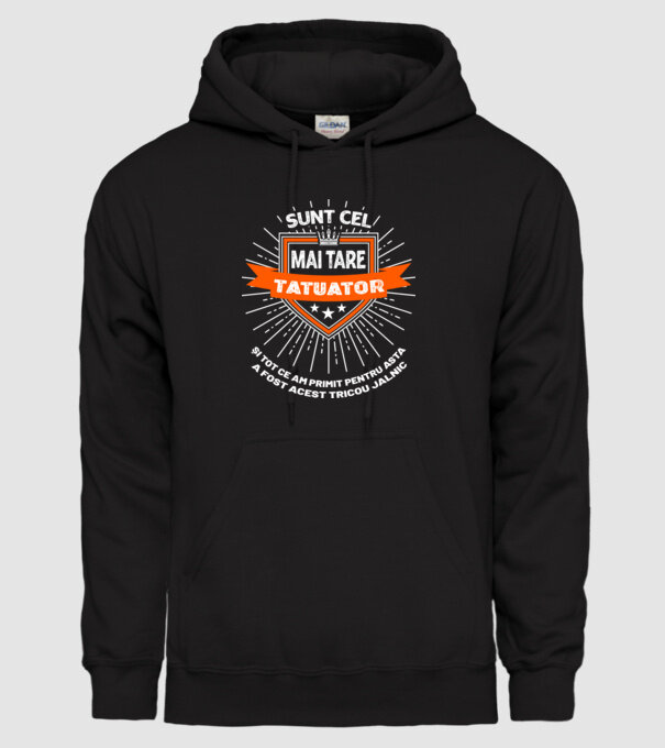 sunt cel mai tare tatuator și tot ce am primit pentru asta a fost acest tricou jalnic model negru pe tricou