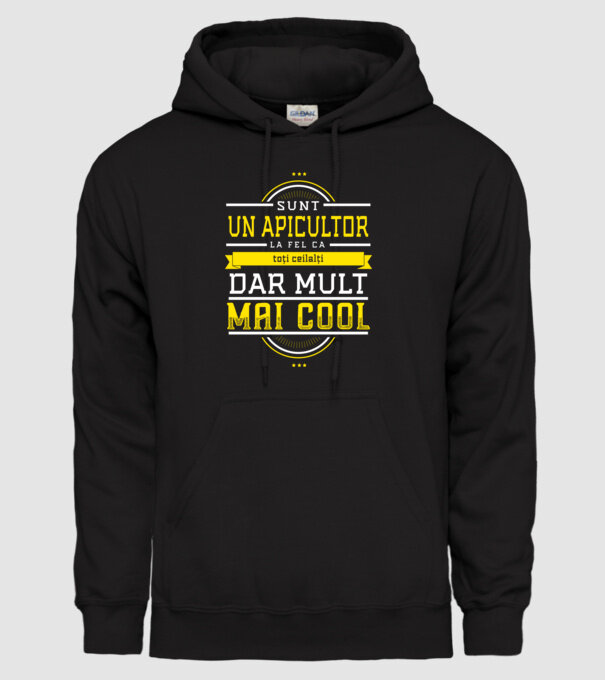 sunt un apicultor, la fel ca toți ceilalți, dar mult mai cool model negru pe tricou
