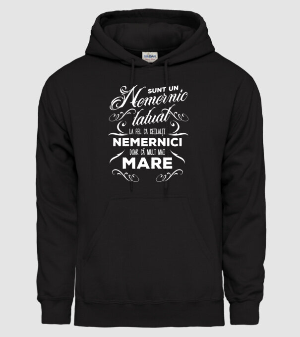 Sunt un nemernic tatuat, la fel ca ceilalți nemernici, doar că mult mai mare model negru pe tricou