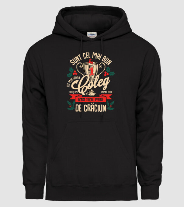 super coleg D1443687 model negru pe tricou