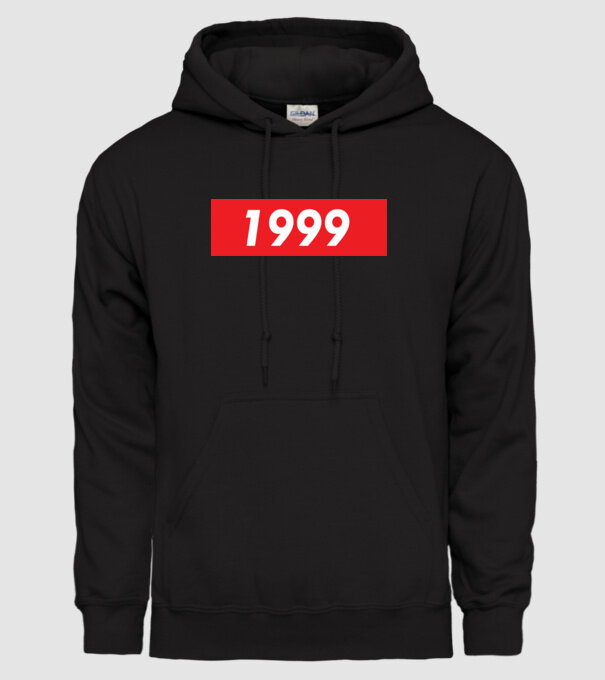 Supreme Birthday 1999 model negru pe tricou