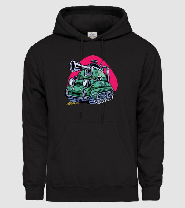 Tancuri model negru pe tricou