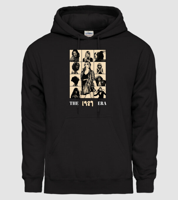 Taylor Swift ERAS peach model negru pe tricou