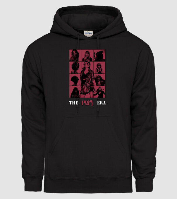 Taylor Swift ERAS red model negru pe tricou