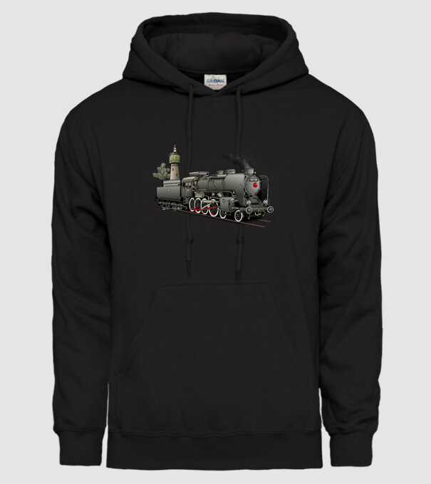 Trenuri model negru pe tricou