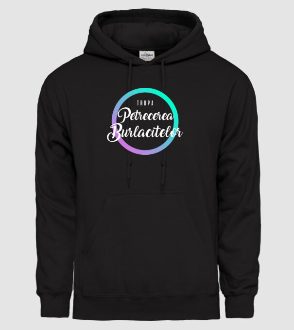 trupa petrecerea burlăcitelor model negru pe tricou