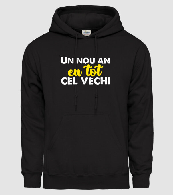 Un nou an, eu tot cel vechi model negru pe tricou