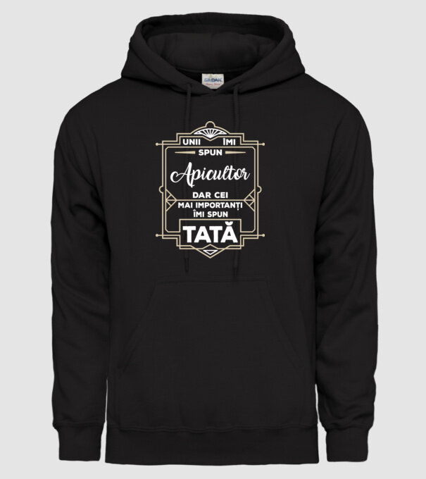 unii îmi spun apicultor, dar cei mai importanți îmi spun tată model negru pe tricou