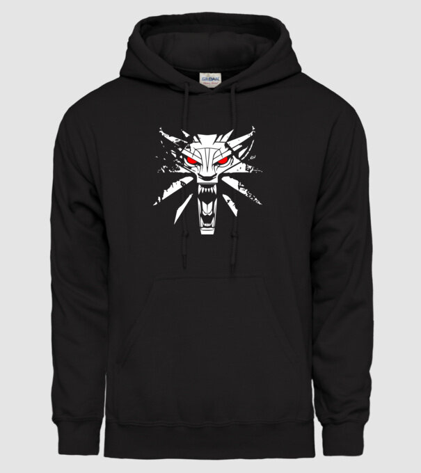 Witcher model negru pe tricou