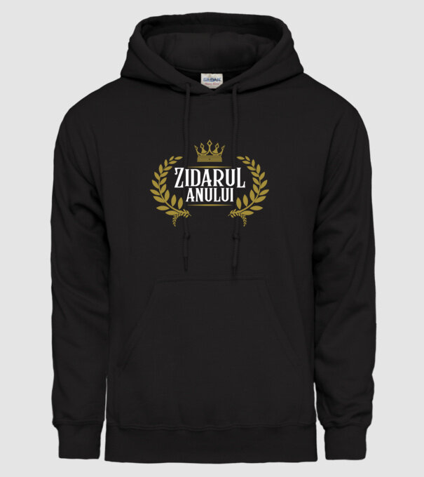 Zidarul anului model negru pe tricou