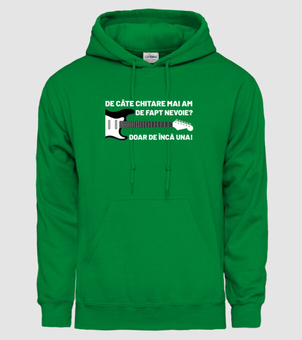 De câte chitare mai am de fapt nevoie? Doar de încă una model verde pe tricou