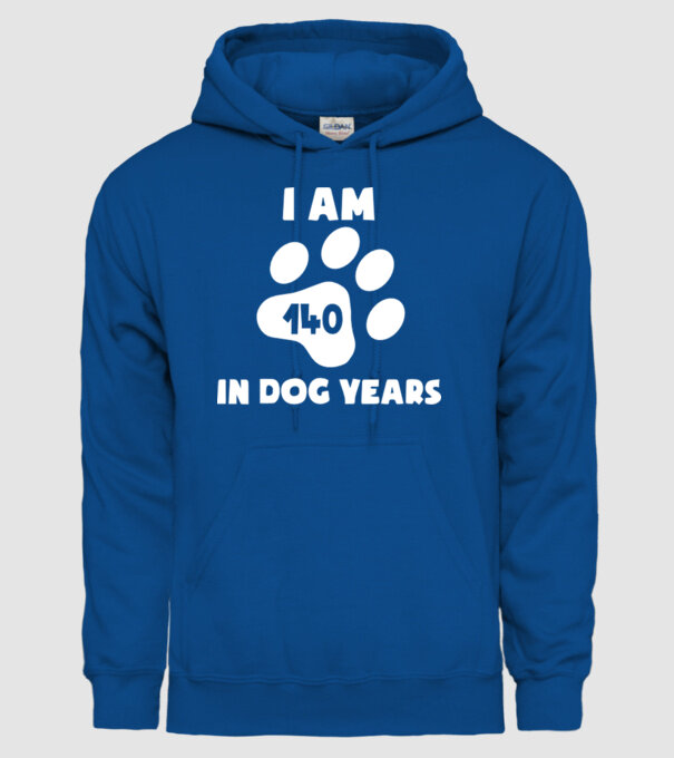 Dog Year - 140 model albastru regal pe tricou