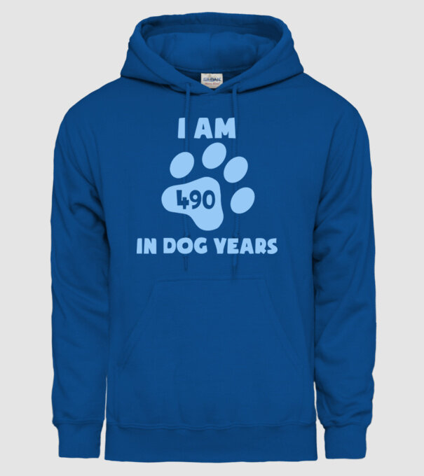 Dog Year - 490 model albastru regal pe tricou