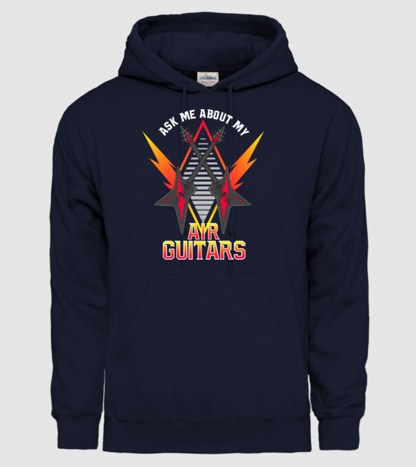 Ask me about model albastru închis pe tricou