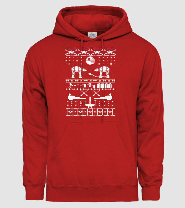 crăciun cu Walker model roșu pe tricou