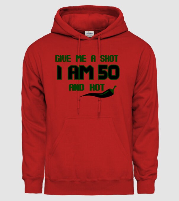 Give me a shot - 60 model roșu pe tricou