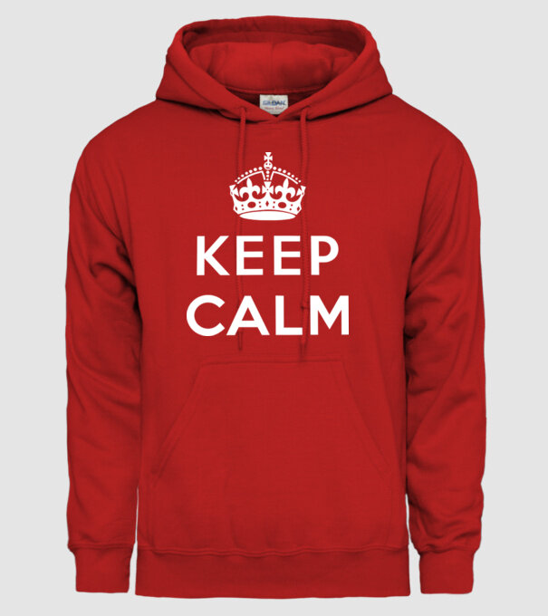 keep calm blank model roșu pe tricou