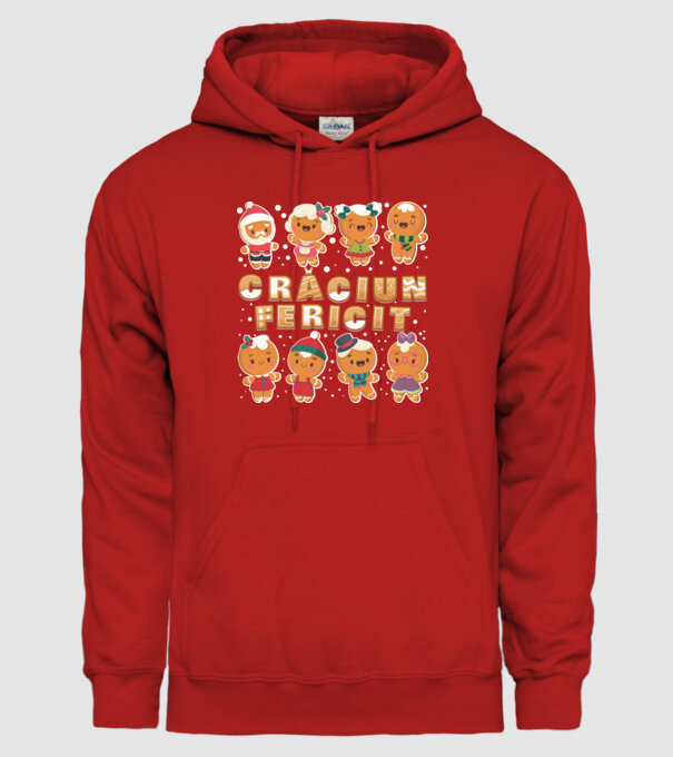 crăciun Fericit model roșu pe tricou