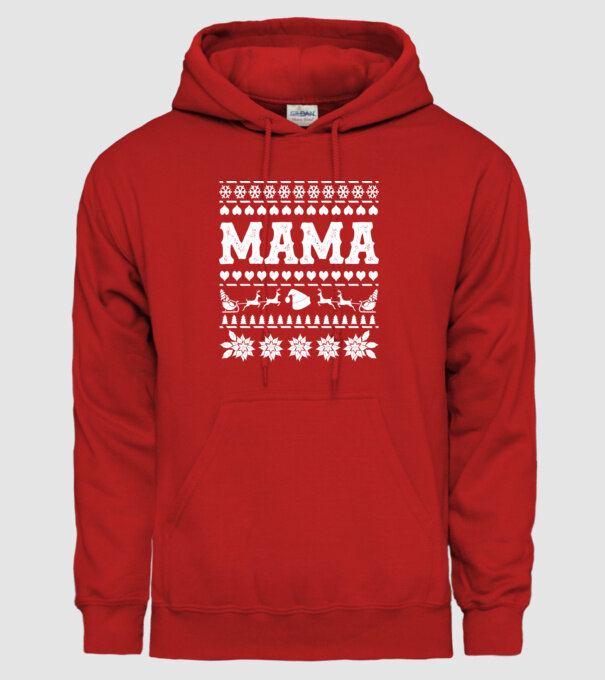 mama model roșu pe tricou