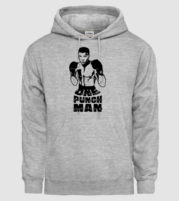 Ali = One punch man model gri pe tricou