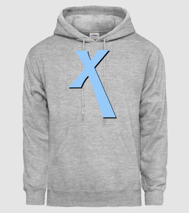 ExcaX model gri pe tricou