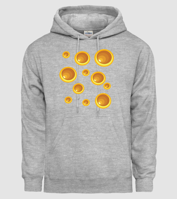 Cașcaval carnaval model gri pe tricou
