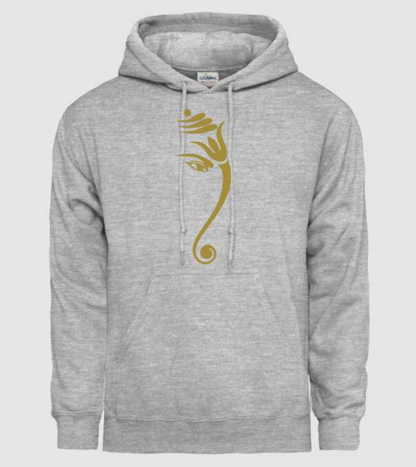 ganesha model gri pe tricou