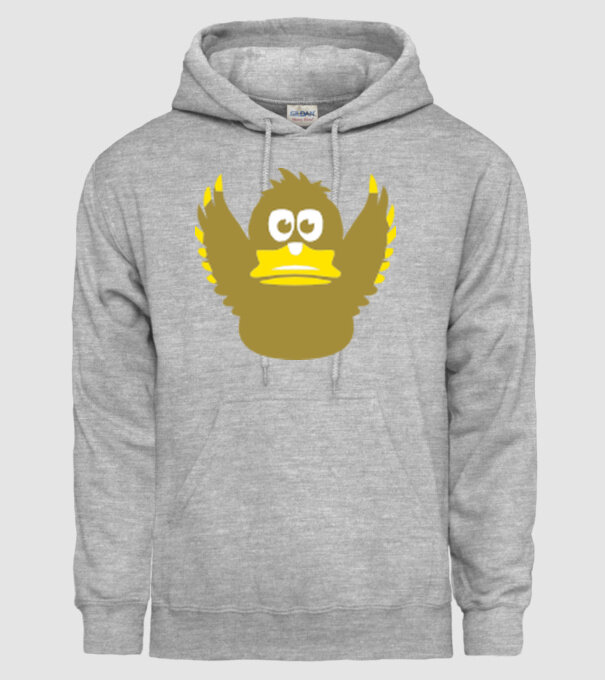 Rață model gri pe tricou