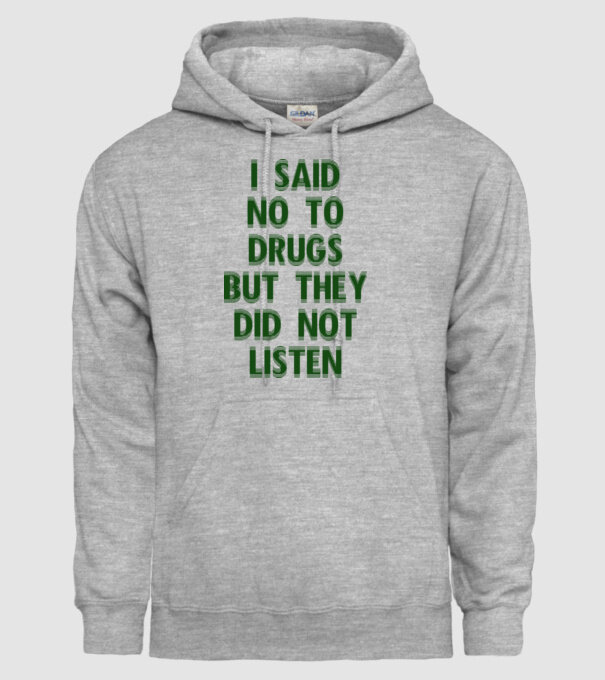 Say no... model gri pe tricou