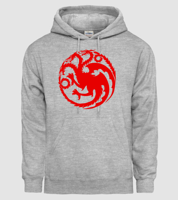 Targaryen model gri pe tricou