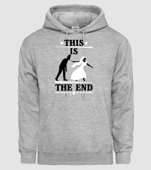 this is the end model gri pe tricou