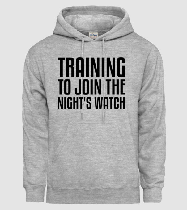 Training to join the nights watch model gri pe tricou