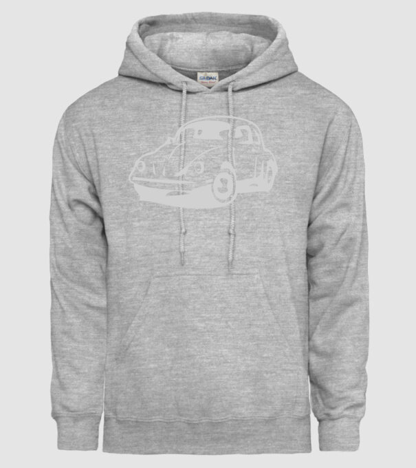 vw beetle model gri pe tricou