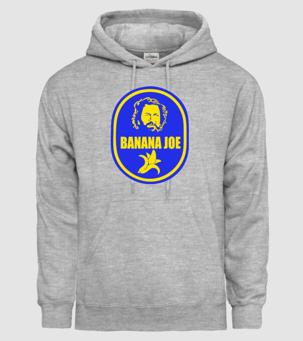 Banana Joe model gri pe tricou