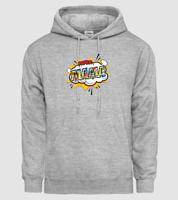 Mamă Comică model gri pe tricou