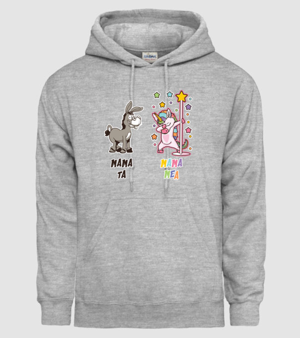 mama ta - mama mea model gri pe tricou