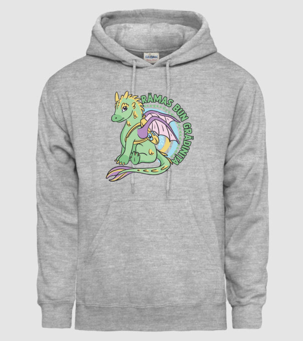 Rămas bun grădiniță model gri pe tricou