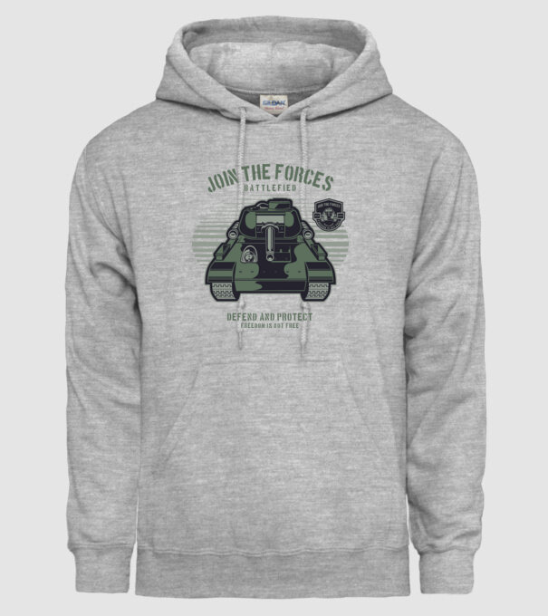 Tancuri model gri pe tricou