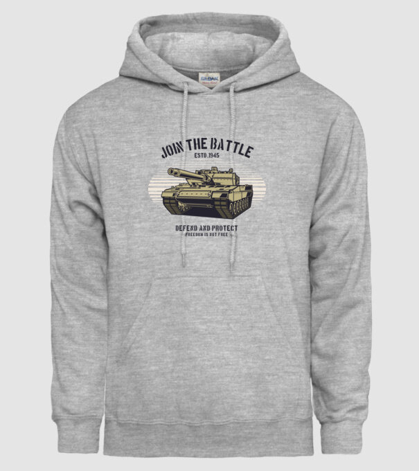 Tancuri model gri pe tricou