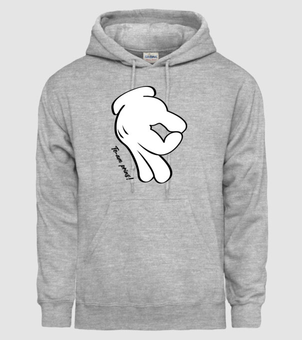 Te-am prins model gri pe tricou
