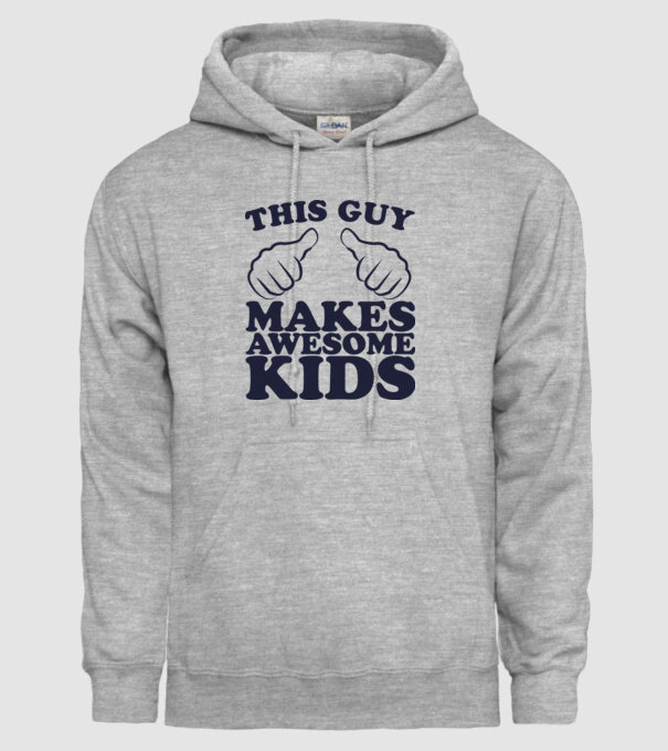 this guy makes awesome kids model gri pe tricou