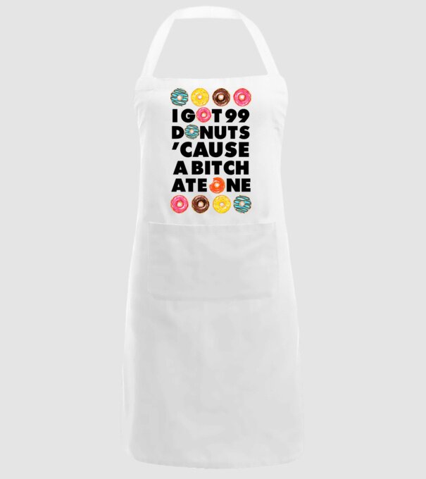 A bitch eat one model alb pe tricou