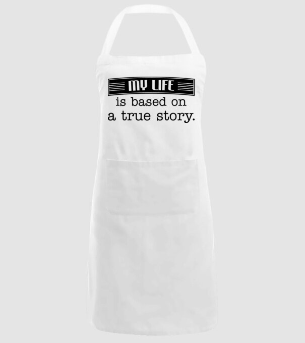 Based on true story. model alb pe tricou