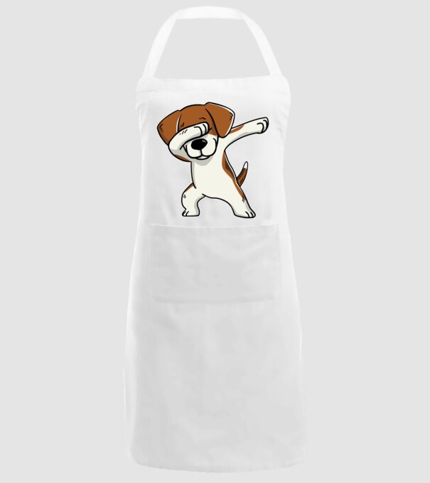 Beagle DAB model alb pe tricou