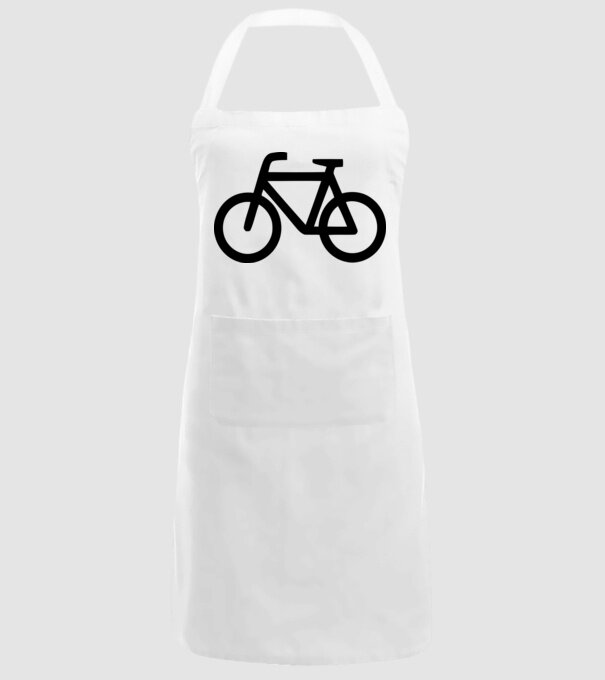 Bicicletă model alb pe tricou