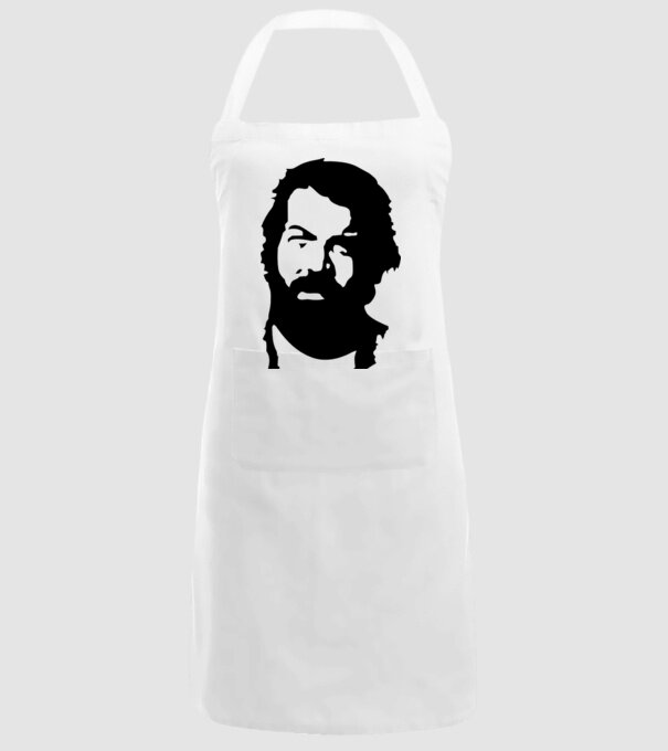 Bud Spencer model alb pe tricou